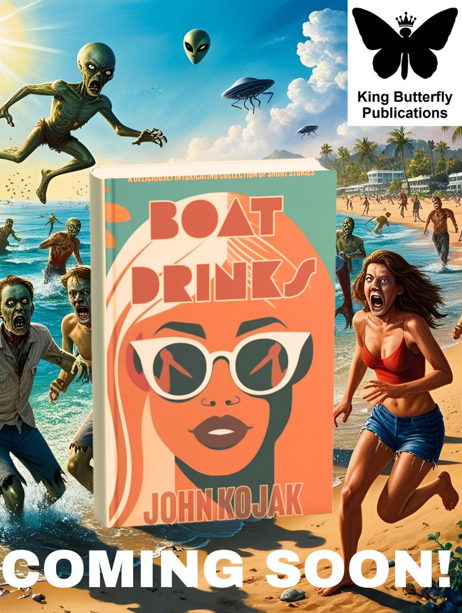 kojak_thewriter's tweet photo. My new story collection is no day at the beach. Coming May 1st! ๐โ ๏ธ๐น๐ป๐ฝ๐งโโ๏ธ๐งโโ๏ธ๐ฆ๐ท๐ฅ๐นโ๏ธ#boatdrinks #Crime #scifi #horror https://t.co/Emg4xJ8ruw