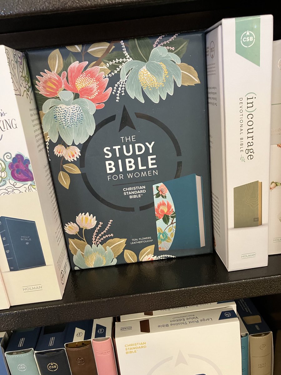 I am so very grateful for the echoes of my Beloved all around me. Today I was in Barnes &amp; Noble &amp; saw copies of both The Study Bible for Women &amp; The Woman’s Study Bible, prepared by Rhonda &amp; my sister Dorothy to help women dig into God’s Word. Both still in print &amp; going strong!