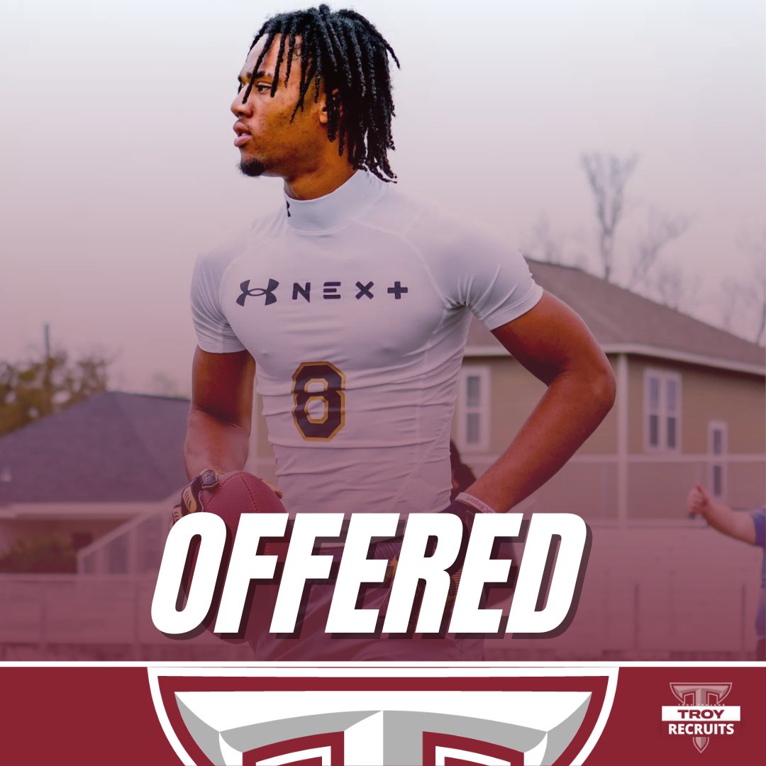 TroyReport (@troy_report) on Twitter photo BREAKING: C/O 2026 Troy Trojans <a href="/TroyTrojansFB/">Troy Trojans Football 8x⚔️</a>
has offered 6'3 185lbs WR Jeremiah Bushnell
<a href="/JBushnell2026/">Jeremiah Bushnell</a> from Iowa High School. Bushnell has strong hands and smooth route work. Offers from Liberty, Lamar, Southern Miss, ODU, FAU, UNT & McNeese.
#TroyReport #TroyTrojans BREAKING: C/O 2026 Troy Trojans <a href="/TroyTrojansFB/">Troy Trojans Football 8x⚔️</a>
has offered 6'3 185lbs WR Jeremiah Bushnell
<a href="/JBushnell2026/">Jeremiah Bushnell</a> from Iowa High School. Bushnell has strong hands and smooth route work. Offers from Liberty, Lamar, Southern Miss, ODU, FAU, UNT & McNeese.
#TroyReport #TroyTrojans
