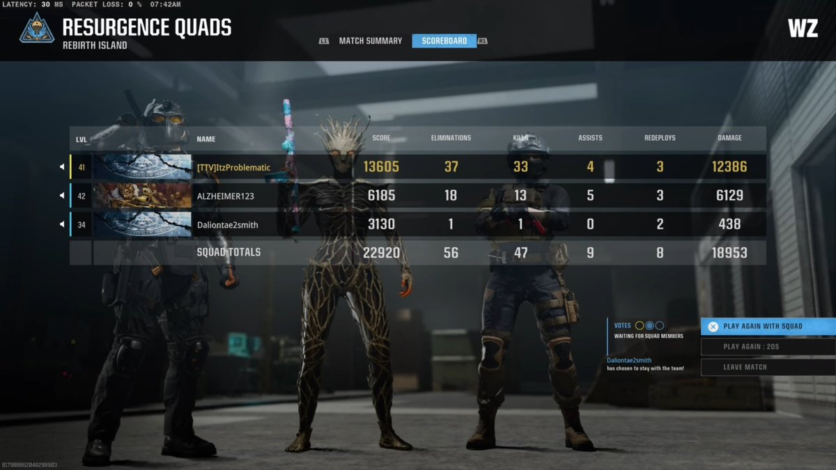 New PR on Rebirth Island 😈