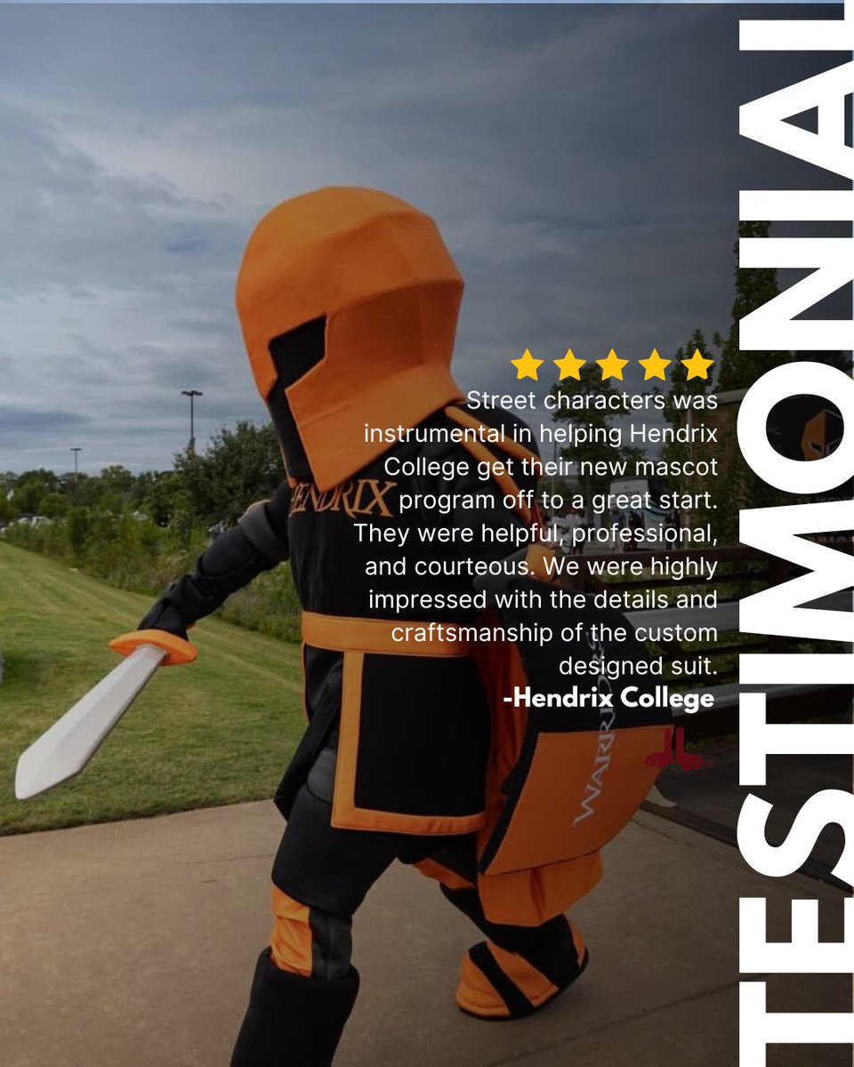 Street Characters (@scimascots) on Twitter photo “We were highly impressed with the details and craftsmanship of the custom-designed suit.” – @hendrixwarriors 🧡
Honored to help launch their mascot program with a look and spirit that stands out. 👊
#MascotDesign #ClientLove #CustomMascot #SchoolPride #StreetCharacters “We were highly impressed with the details and craftsmanship of the custom-designed suit.” – @hendrixwarriors 🧡
Honored to help launch their mascot program with a look and spirit that stands out. 👊
#MascotDesign #ClientLove #CustomMascot #SchoolPride #StreetCharacters