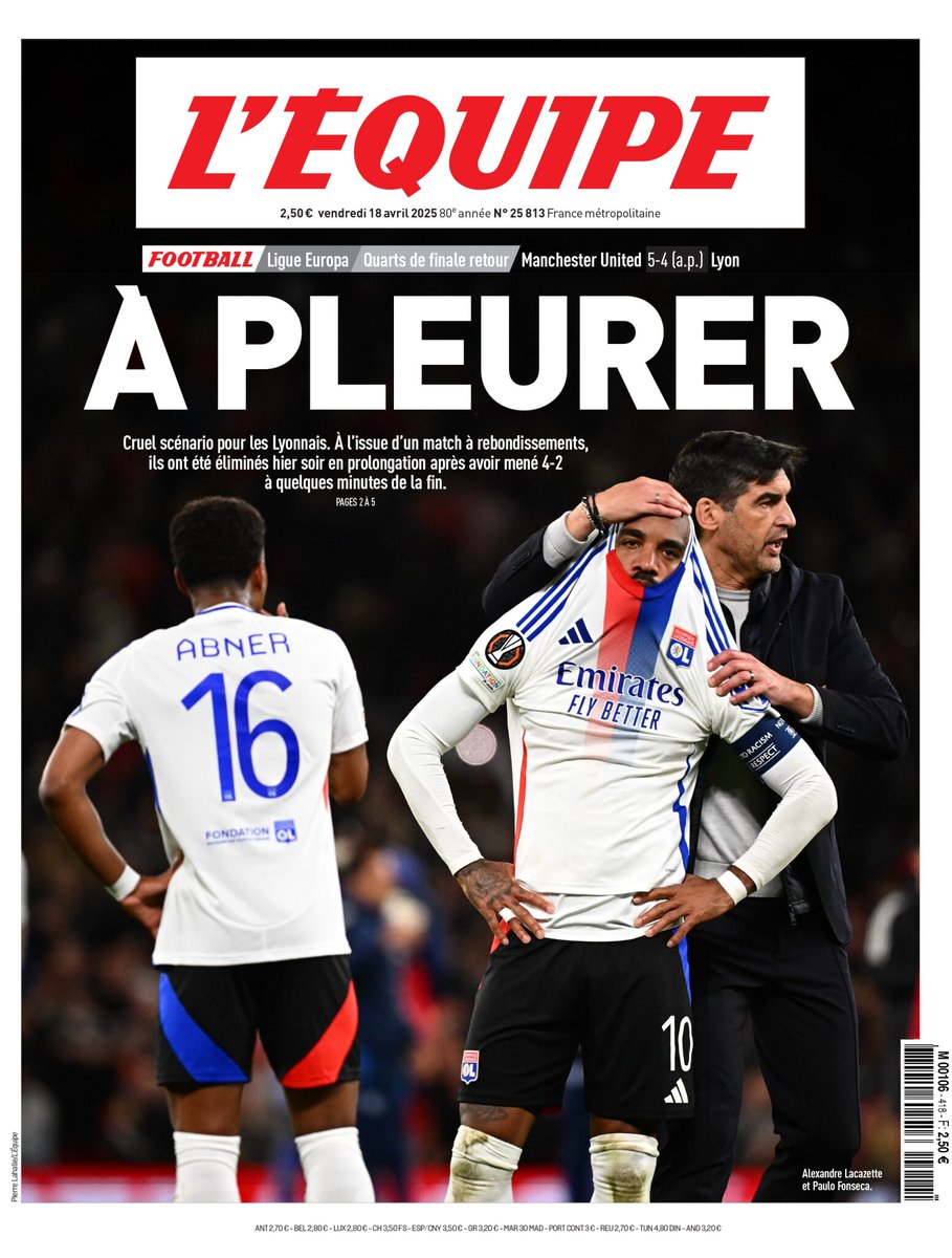 L'Équipe tweet media