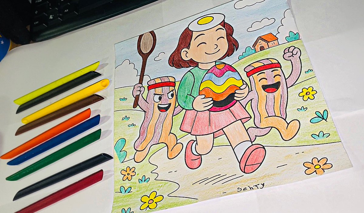 Minha filha AMA ouvir a rádio Bacons, fica dançando na sala toda feliz 😍e agora até pintamos juntas 🎨🕺
Rimos, nos conectamos, e criamos memórias lindas🥰
Nem sempre a gente imagina o impacto de um post… vocês arrasaram😍#PASCOABACCONS #EmBuscaDoOvoPerdido #Habbo