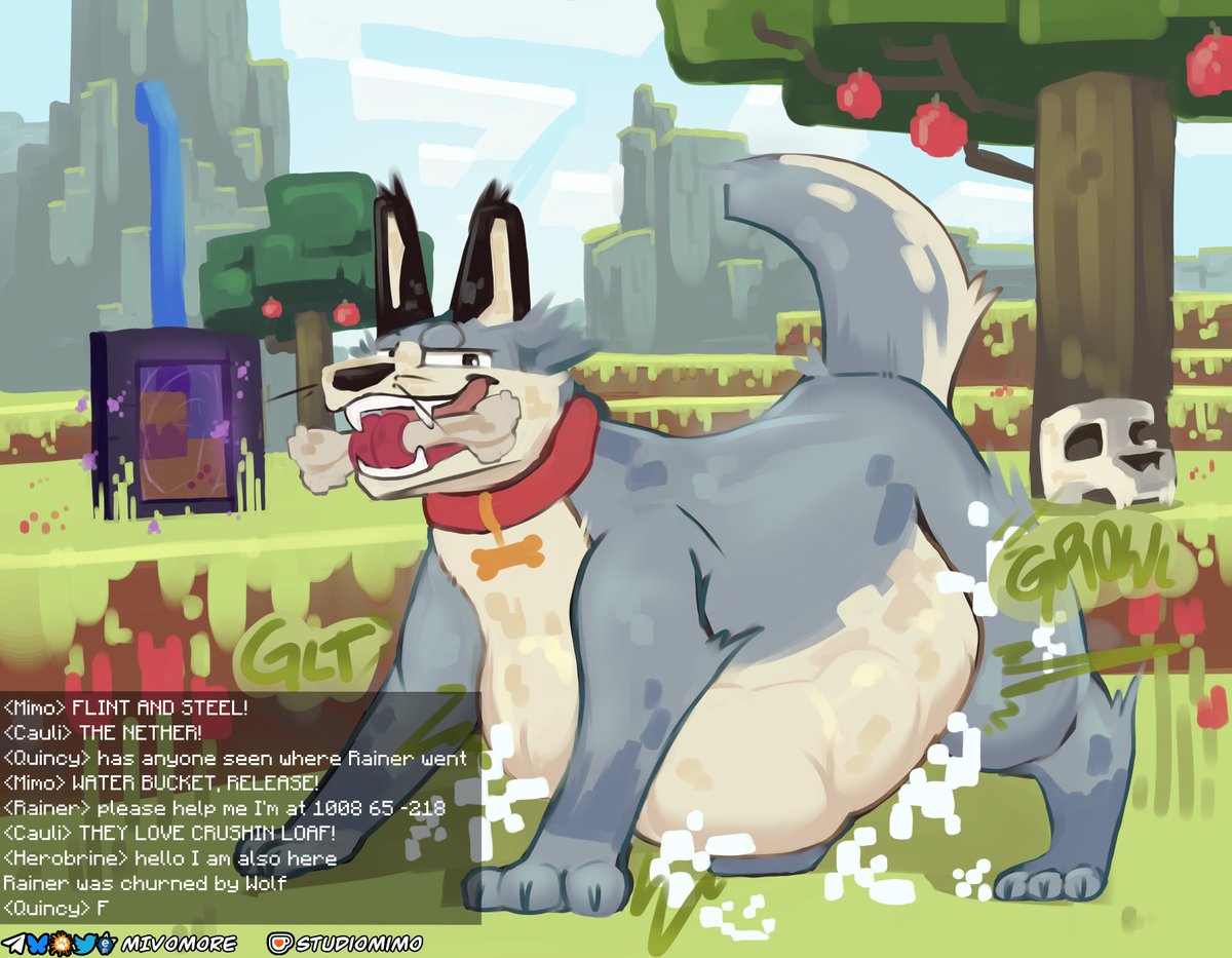 FLINT AND STEEL!

- #vore -