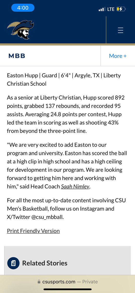 easton (@eastonhupp_) on Twitter photo SIGNING DAY!! Blessed to officially be a Buc. Thank you <a href="/CoachNims/">Saah Nimley</a> <a href="/treyjohnsonjlj/">Trey Johnson</a> for this opportunity!! GO BUCS🏴☠️💙 SIGNING DAY!! Blessed to officially be a Buc. Thank you <a href="/CoachNims/">Saah Nimley</a> <a href="/treyjohnsonjlj/">Trey Johnson</a> for this opportunity!! GO BUCS🏴☠️💙
