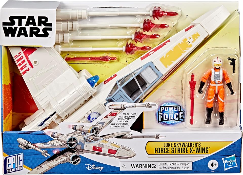 HeroesToys's tweet photo. NEW Hasbro Star Wars Epic World Of Action Luke Skywalker's Force Strike X-Wing Fighter. NOW available!
Amazon🇺🇸US $29.99 https://t.co/M849MbqiKI
Amazon🇨🇦Canada $49.99 https://t.co/YxLZW2eKdn
#StarWarsEpicWorldOfAction #PowerTheForce #LukeSkywalker #XWingFighter #Affiliate https://t.co/MK1axxI7fH