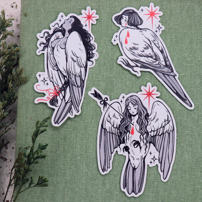 Added new items to the shop!  For a limited time, there is a 15% discount code available on +$25 orders! Just use the code "FAIRY15" ᡣ𐭩   ── ˙ ̟ !! 