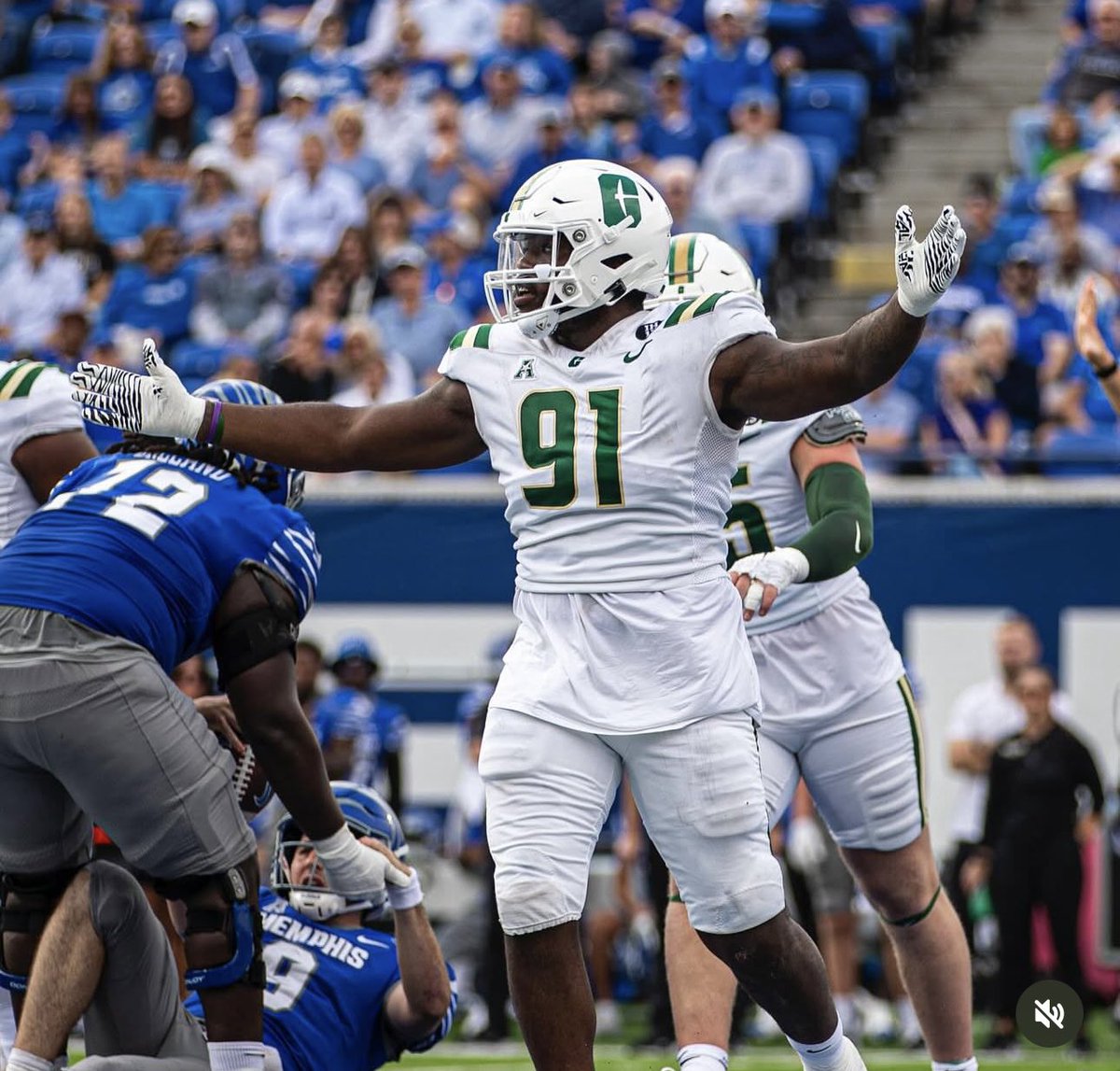 Blessed to Receive an offer from University of North Carolina at Charlotte