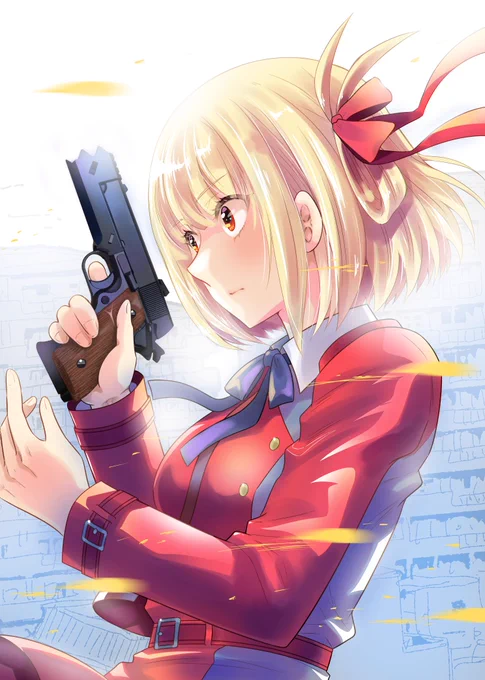 #これを見た人は無言で去年の4月の画像を貼る #リコリコ #錦木千束 