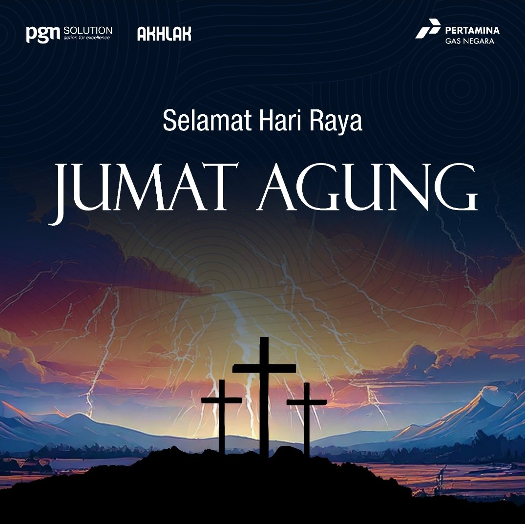 pgn_solution's tweet photo. Selamat Jumat Agung! Semoga hari suci ini menginspirasi dirimu untuk hidup dengan cinta, iman, dan rasa syukur. https://t.co/HyNknkT9hO