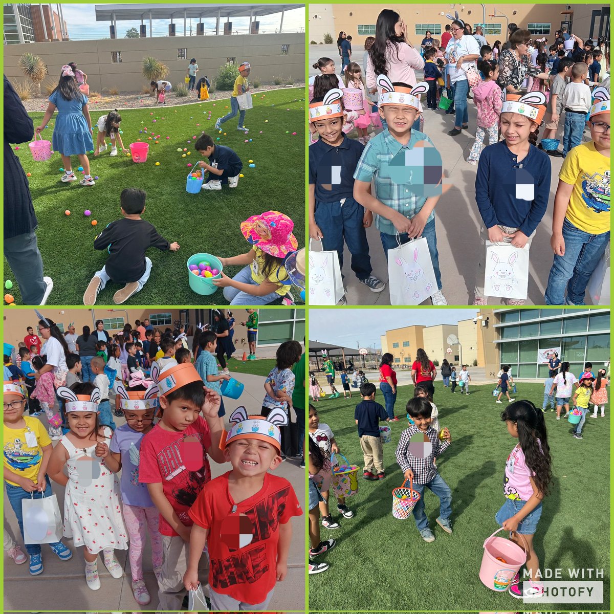 Vero Villarreal, Librarian (@vvillarreal31) on Twitter photo Our PreK-2nd 🤠 Cowboys had an awesome time in our Annual Easter Egg 🐇 Hunt!
We would like to thank ❤️ the 49er Empire family for their awesome Easter 🐰 basket donation! Our Cowboys were so excited finding the golden eggs. <a href="/RiversideEleme2/">Riverside Elementary School</a> <a href="/UrenoOlivas/">Claudia Ureno-Olivas</a> #egghunt #goldenegg Our PreK-2nd 🤠 Cowboys had an awesome time in our Annual Easter Egg 🐇 Hunt!
We would like to thank ❤️ the 49er Empire family for their awesome Easter 🐰 basket donation! Our Cowboys were so excited finding the golden eggs. <a href="/RiversideEleme2/">Riverside Elementary School</a> <a href="/UrenoOlivas/">Claudia Ureno-Olivas</a> #egghunt #goldenegg