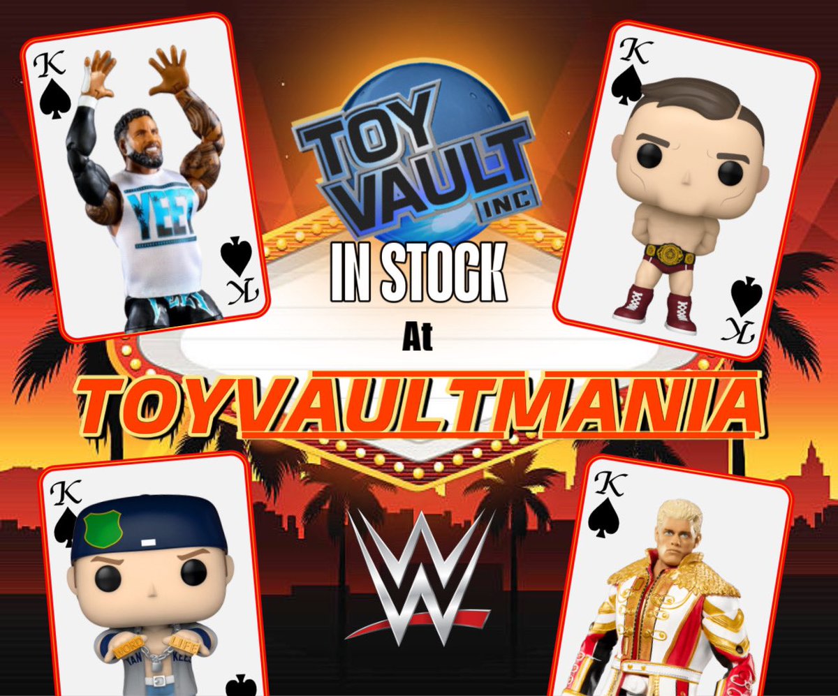 thetoyvault's tweet photo. It's Time for the Showcase of Immortals this weekend!! And the Road to WrestleMania stops by Toy Vault. So Stop by and make your collection become legendary!!

#wrestlemania #WWERaw #wwe #WWENXT #WWEWrestlemania #WrestleMania41 https://t.co/fOsiPnYnCj