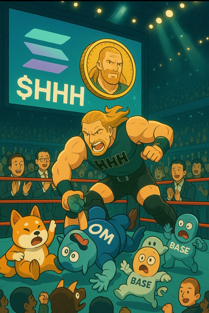 THEGMEHHH's tweet photo. @RaydiumProtocol And solona leads to $HHH GO BUY 🚀
Ca : AhZcr9PjACeeA9wi7PLTDLE3QAap3wnF9gRTZoJ3pump
Site - https://t.co/CpeeMKbfwf
Tg - https://t.co/BFn7ReLvCD
#TripleH #halloffame #WWERaw #memecoins #BBFanFest #CryptoKO #Web3 #MemeCoinSeason #Crypto #pumpswap #PumpFun #fanart #fancoin https://t.co/ixq4tUEYBm