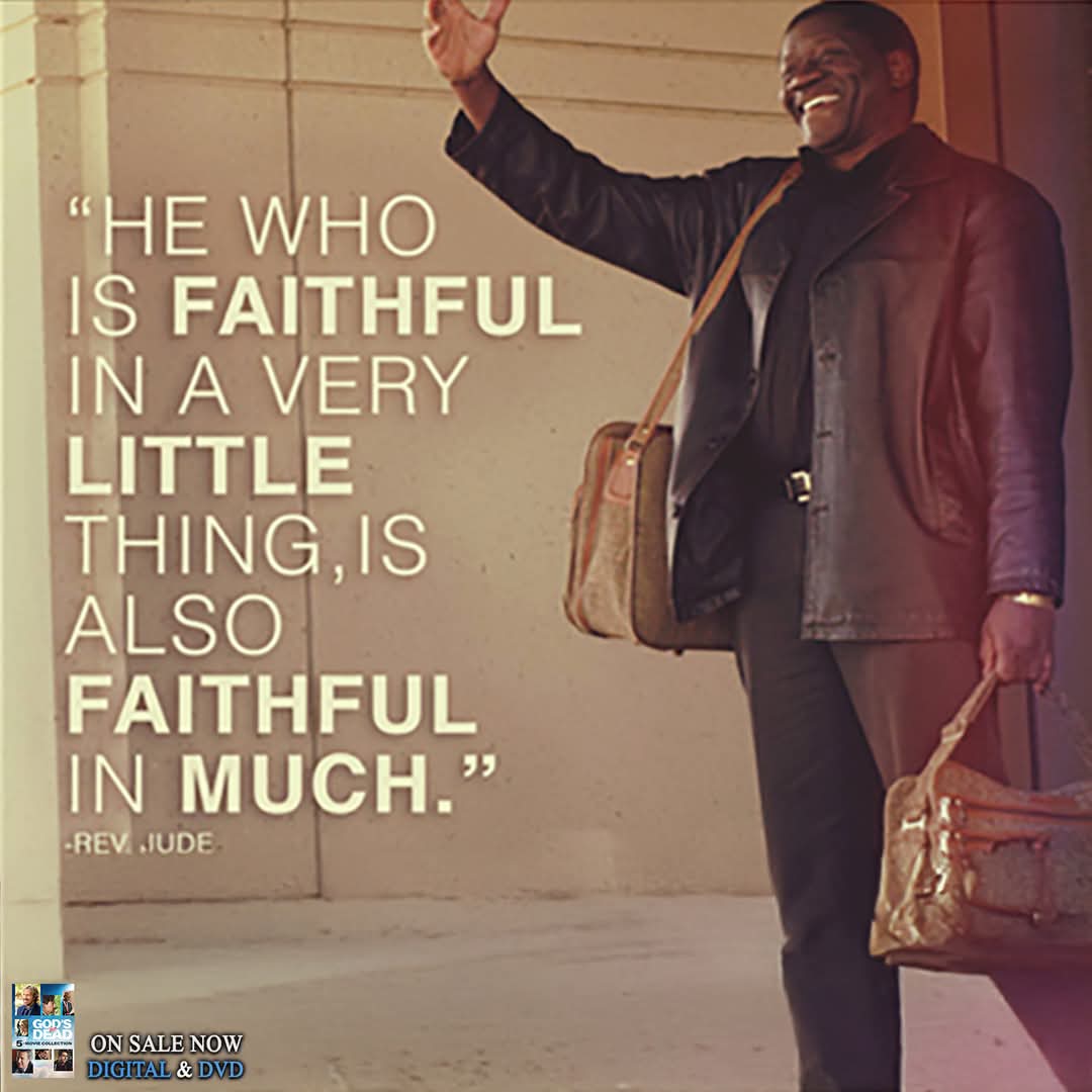 "When you have faith in God, you don't have to worry about the future. You just know it's all in His hands. You just go to and do your best."

-----------------------------------------------------
Watch all five God's Not Dead movies over and over again!

Yours to Own on Digital