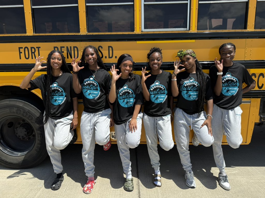 Region Bound! The girls are locked in and ready to compete in Bullard tomorrow!