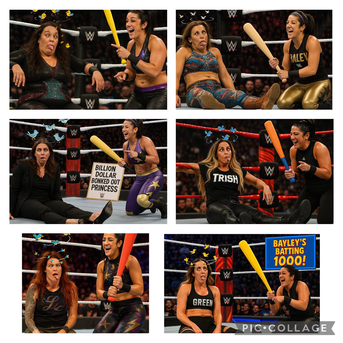 She’s knocked OUT! tweet media