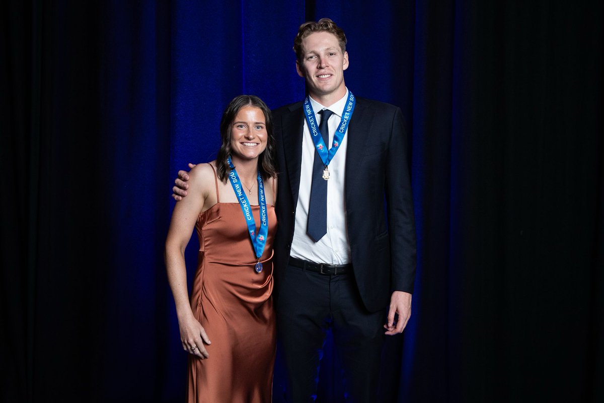 Tahlia Wilson and Jack Edwards are Cricket NSW’s domestic players of the year after being awarded the Belinda Clark and Steve Waugh Medals at the Annual CNSW Awards night at the SCG.

Read the full presentation recap 👇

cricketnsw.com.au/news/4250024/w…