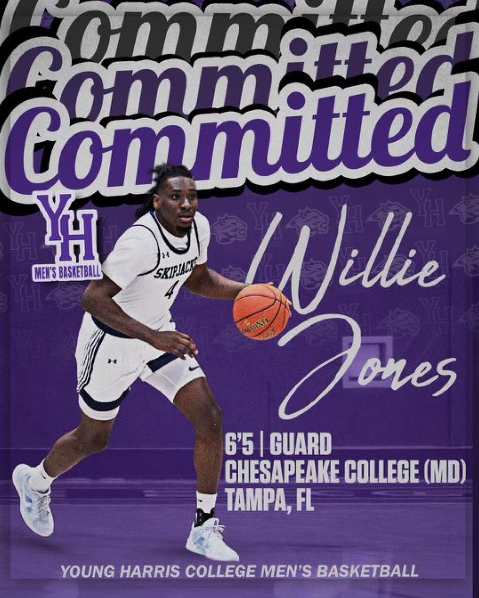 ❗️Congratulations to Class of 2025, Willie Jones, on his commitment to further his academic and athletic career at Young Harris College❗️

#RollJacks