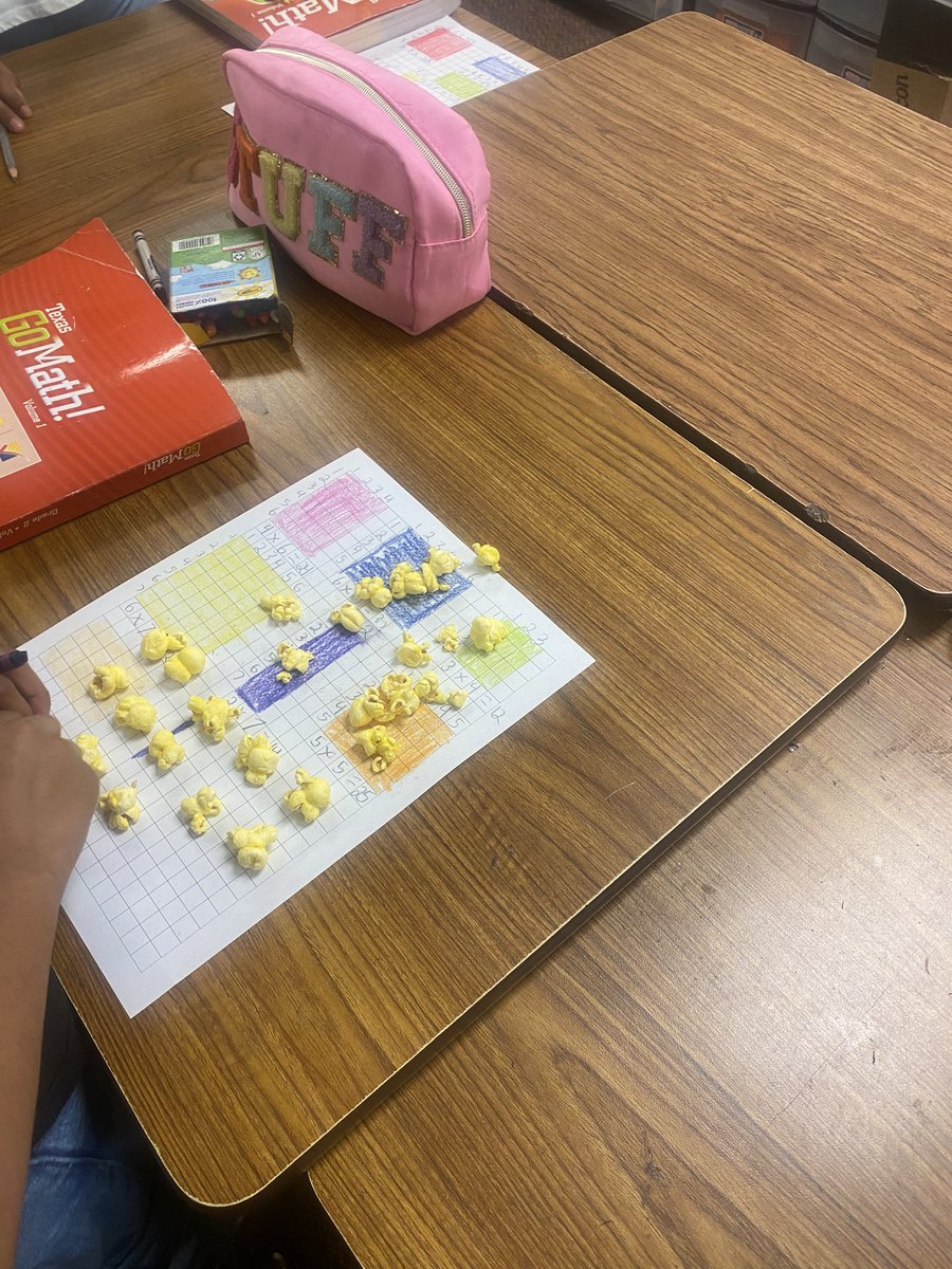 Multiplication strategies with arrays. We love to eat!❤️
<a href="/CharlesRDrewES/">Drew Elementary</a>
