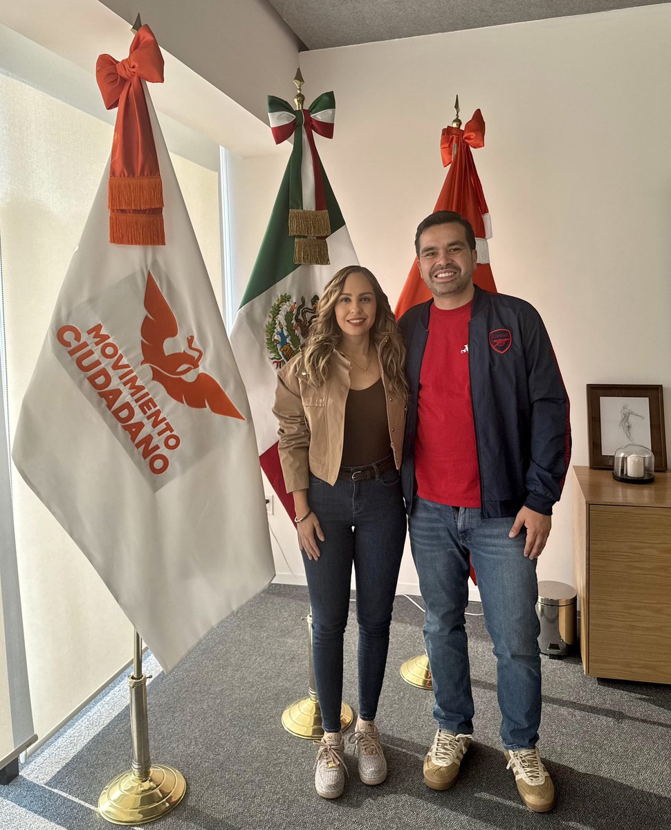 Hoy tuve el gusto de visitar a nuestro Coordinador Nacional, <a href="/AlvarezMaynez/">Jorge Álvarez Máynez</a> para seguir impulsando los esfuerzos de <a href="/MovCiudadanoMX/">Movimiento Ciudadano | Movimiento Naranja</a> en los estados de la Primera Circunscripción Electoral.

¡Lo nuevo va en serio! 🦅🍊