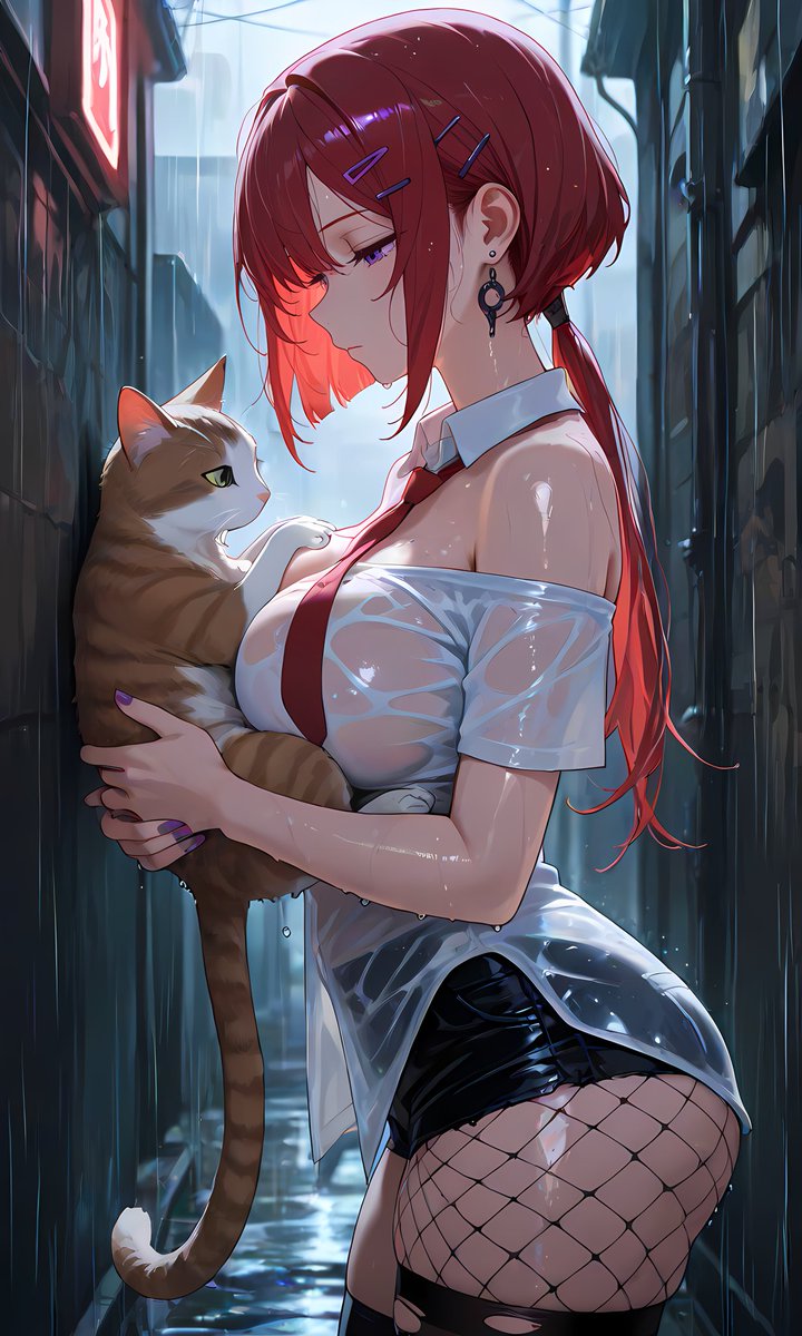 nurehachidori's tweet photo. 無表情ちゃんと雨と猫
#無表情  #猫 #expressionless https://t.co/fUO8GAxBNK