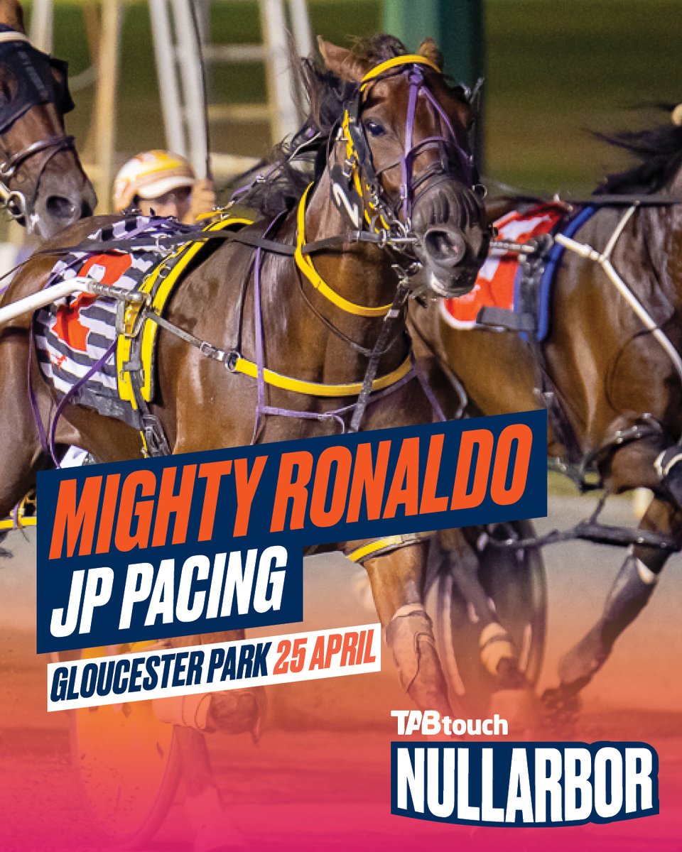 Mighty Ronaldo is locked and loaded for the $1.25M G1 TABtouch Nullarbor for slot holder and trainer <a href="/JpPacing/">JP Pacing</a>.

Only one slot remains to be filled for the race and the 2025 TABtouch Western Trilogy series. Who will Swandoo Harness Racing select for their slot?

<a href="/GloucesterPark/">Gloucester Park</a>