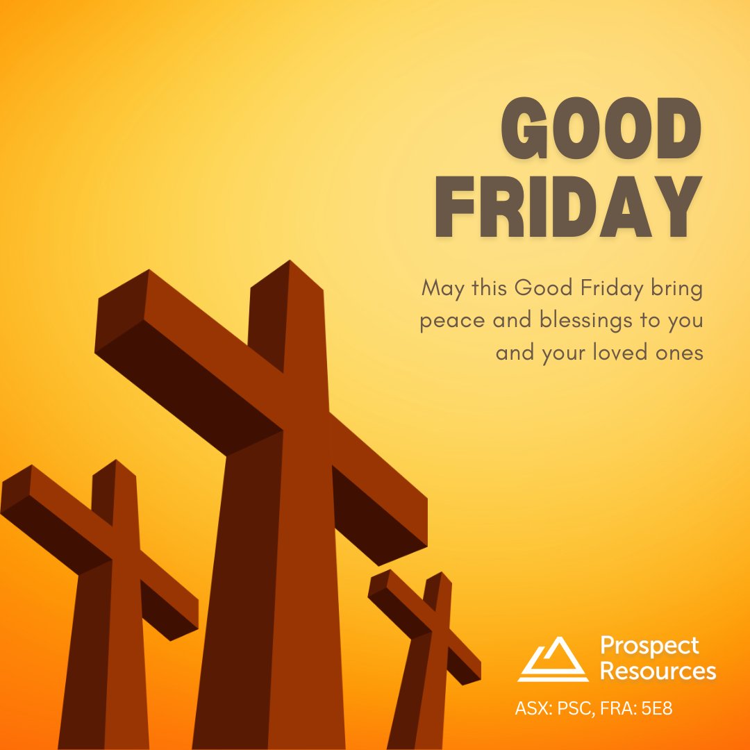 On this Good Friday, $PSC reflects on community, gratitude &amp; renewal. We remain focused on advancing the Mumbezhi Copper Project for a brighter future. Wishing everyone a peaceful and reflective Good Friday.

#GoodFriday
