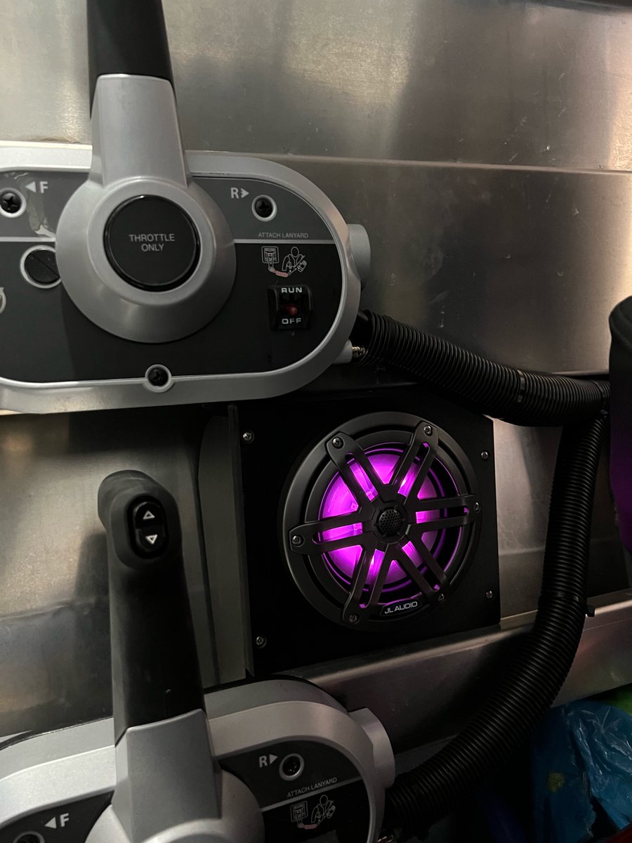 soundsgoodauto's tweet photo. #ThrowbackThursday 🎣🔊
Back to May 2022, when we turned a Silverstreak aluminum fishing boat into a floating sound machine! 🎶⚓️
This boat came to us with zero stereo, but left with:

🔊 A Fusion marine radio that syncs with the Garmin screen
📦 Custom plastic speaker enclosures—built to handle the elements
🌈 JL Audio M3 speakers with full RGB lighting vibes
🔋 A powerful Hertz 5-channel amplifier
💥 And a JL M6 subwoofer sealed in a waterproof plastic enclosure

💧 Loud, clean, and 100% waterproof—ready to rock the lake or the ocean in style.
Whether you're fishing, cruising, or floating with friends, we’ve got the tech to make your boat sound as good as it looks.
📍Coquitlam | Burnaby | Chilliwack
#ThrowbackThursday #MarineAudio #SoundsGoodAuto #JLMarine #FusionAudio #BoatBuilds #FishingBoatFlex #AllWeatherAudio