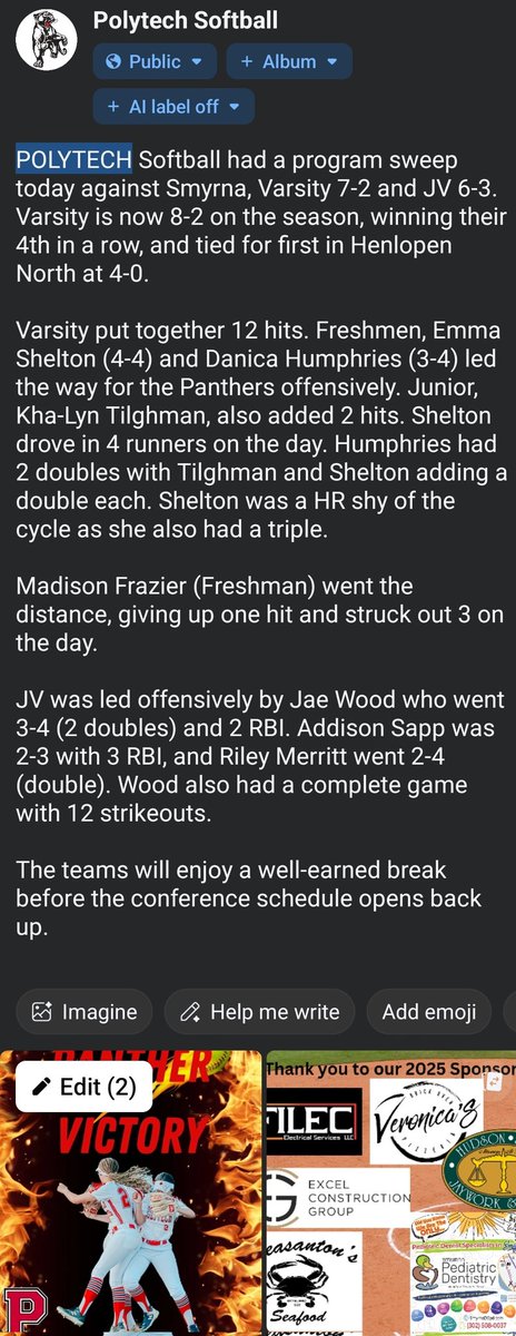 POLYTECH Softball (@polytechsb) on Twitter photo 