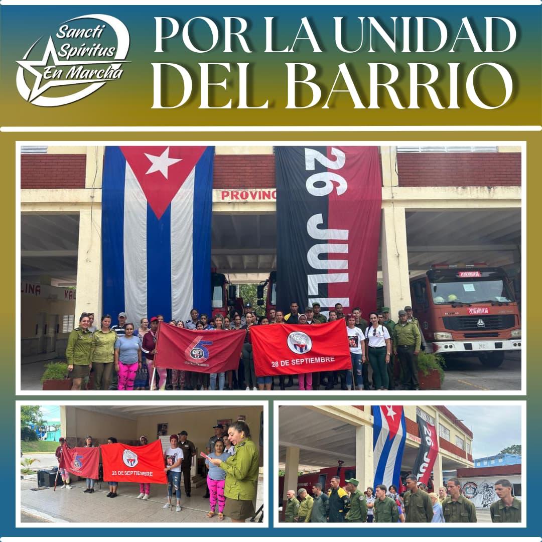 La vinculación con el pueblo, una prioridad histórica del #Minint. El trabajo  permanente con los #CDR, la #FMC  y demás organizaciones políticas, de masas y sociales ha sido vital para enfrentar la actividad enemiga y delictiva desde el Triunfo de la Revolución