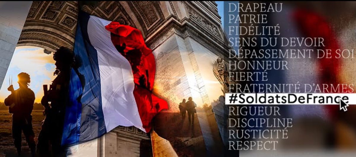 Sloujba служба (@frexit19) on Twitter photo #Drapeau 🇫🇷
#Patrie
#Fidélité
#SensduDevoir
#dépassementdesoi
#Honneur
#Fierté
#fraternitédarmes
#SoldatsdeFrance
#Rigueur
#Discipline
#Rusticité
#Respect
<a href="/armeedeterre/">Armée de Terre</a> #Drapeau 🇫🇷
#Patrie
#Fidélité
#SensduDevoir
#dépassementdesoi
#Honneur
#Fierté
#fraternitédarmes
#SoldatsdeFrance
#Rigueur
#Discipline
#Rusticité
#Respect
<a href="/armeedeterre/">Armée de Terre</a>