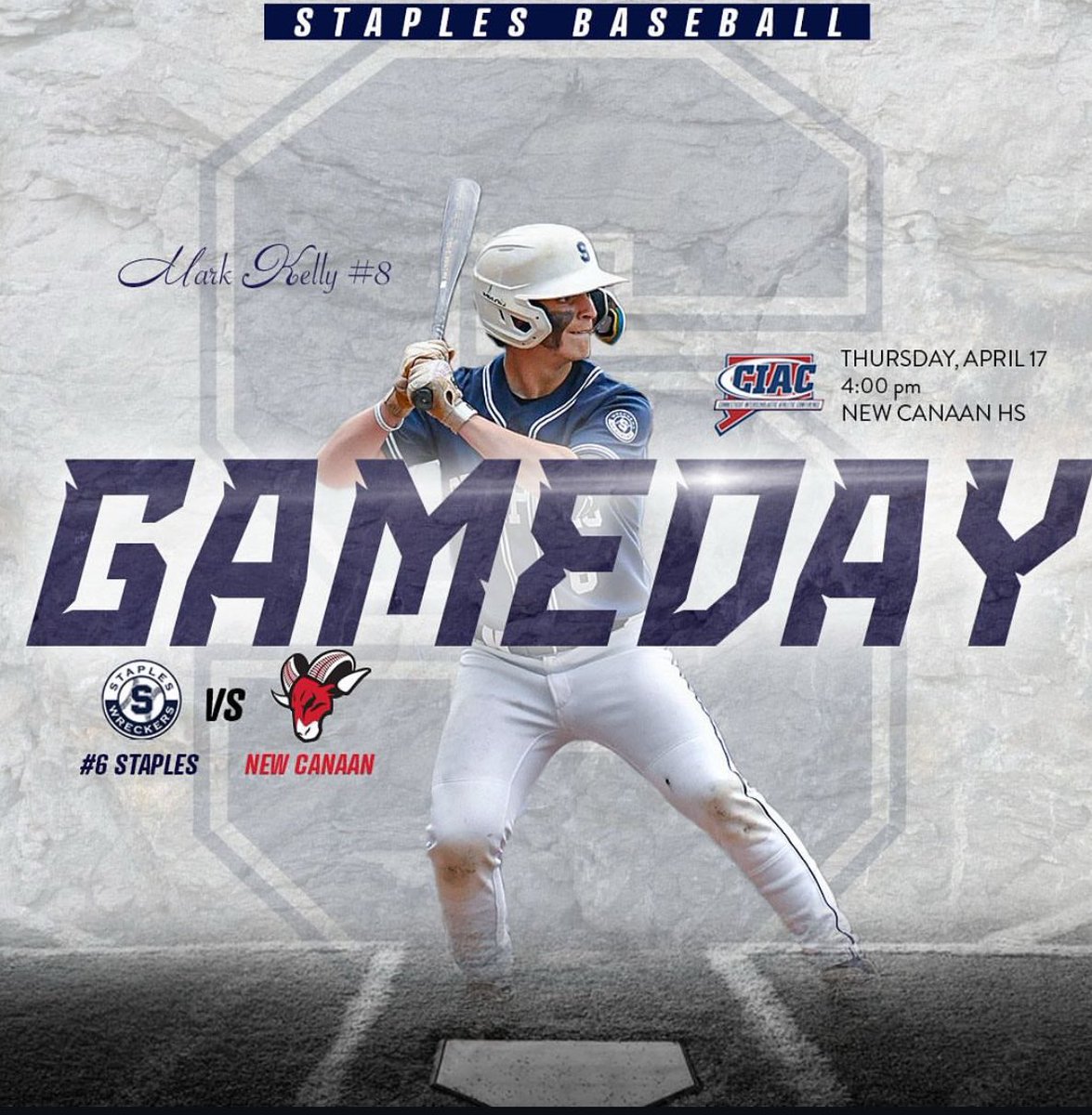 Muk1908's tweet photo. Great win today over New Canaan 8-1, had a 2 rbi single moving on to a 2-1 record @bob_buswell @CoachMazz https://t.co/03huKbV7md