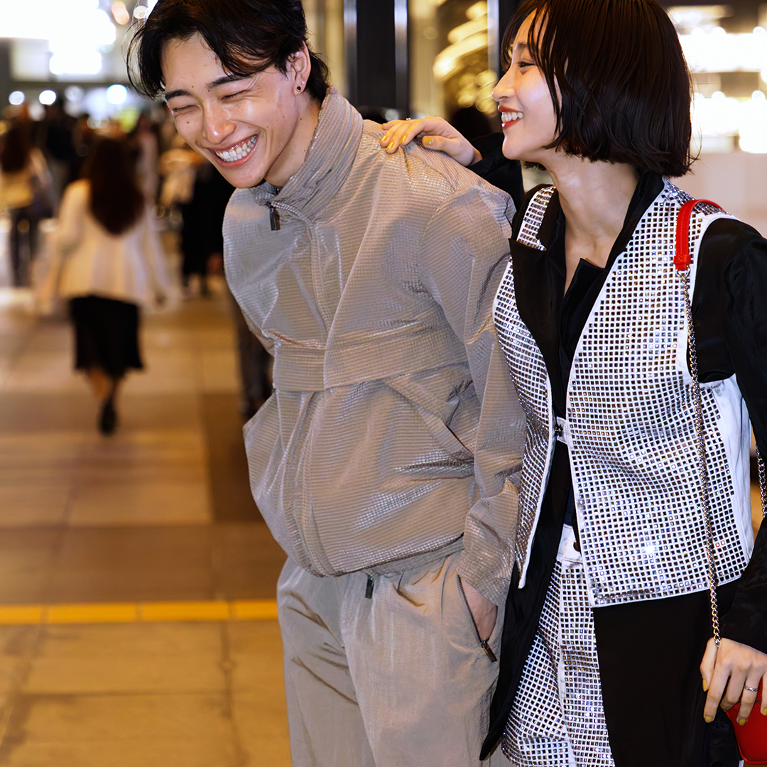 ARMANI_JAPAN's tweet photo. 4/17(木)〜4/19(土)の3日間限定開催中
渋谷 #CÉLAVITOKYO に、A|Xの新しい都市型体験空間「THE A|X SPOT」が登場！　
4/17のレセプションパーティーには、A|Xらしいエッジィなルックを纏ったゲストたちが集結しました！
▼詳細はこちら
https://t.co/b5IdgZNZEh

#ArmaniExchange  #AXss25
