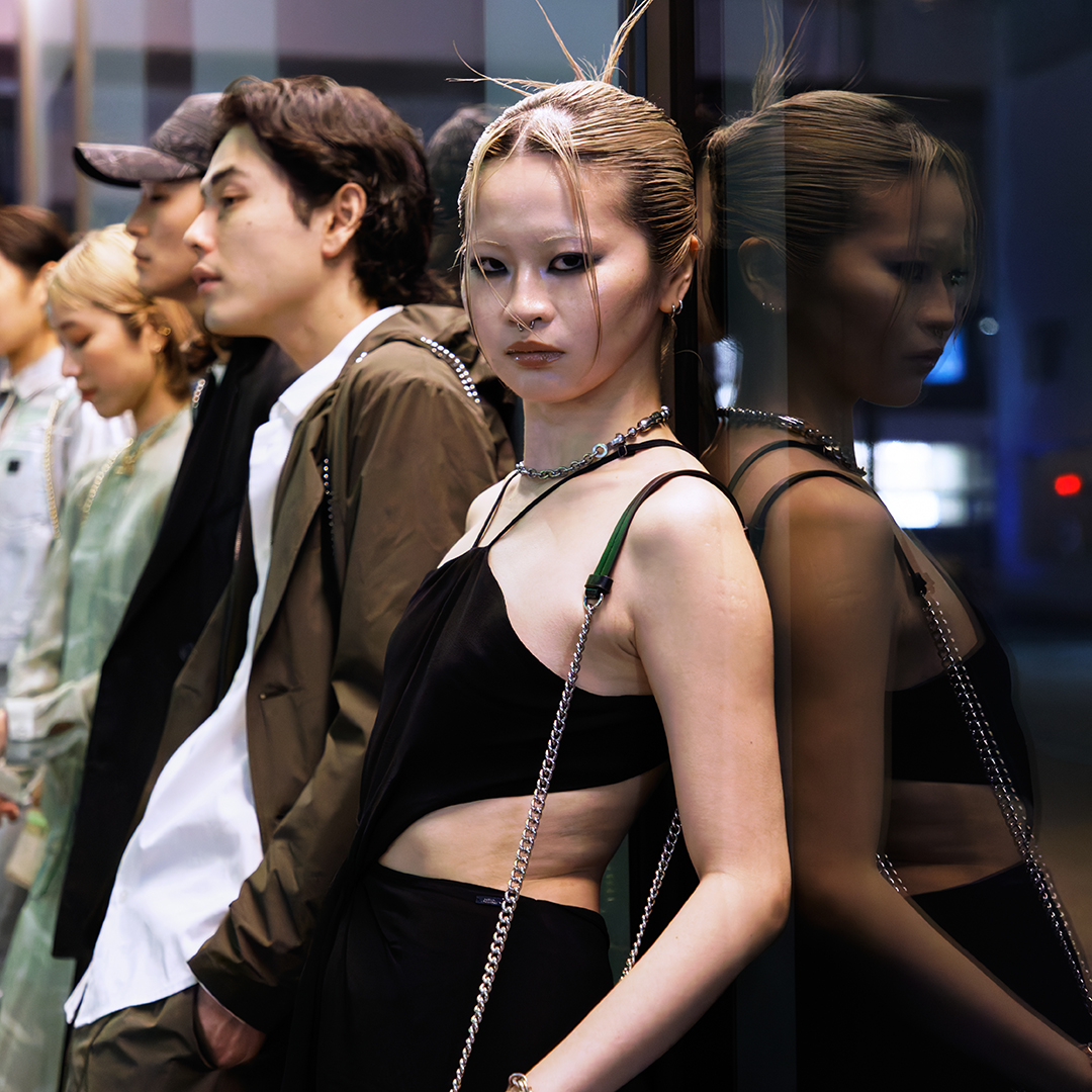 ARMANI_JAPAN's tweet photo. 4/17(木)〜4/19(土)の3日間限定開催中
渋谷 #CÉLAVITOKYO に、A|Xの新しい都市型体験空間「THE A|X SPOT」が登場！　
4/17のレセプションパーティーには、A|Xらしいエッジィなルックを纏ったゲストたちが集結しました！
▼詳細はこちら
https://t.co/b5IdgZNZEh

#ArmaniExchange  #AXss25