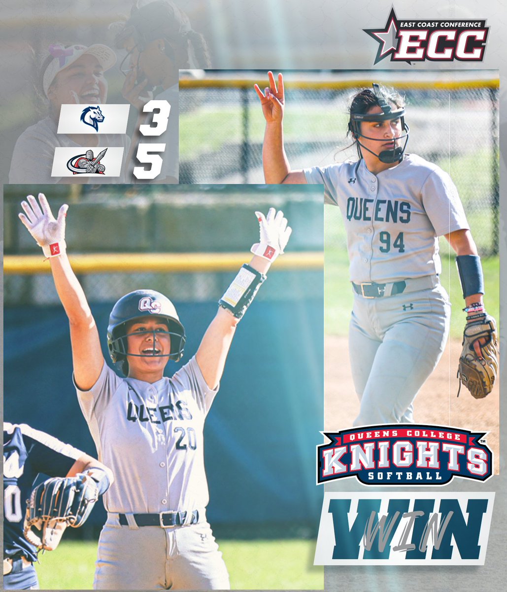 𝐊𝐍𝐈𝐆𝐇𝐓𝐒 𝐖𝐈𝐍‼️ Knights dig deep in Game 2 to earn an <a href="/ECCSports/">East Coast Conference</a> DH split with a 5-3 victory over Mercy! #knightnation

Full recap to follow