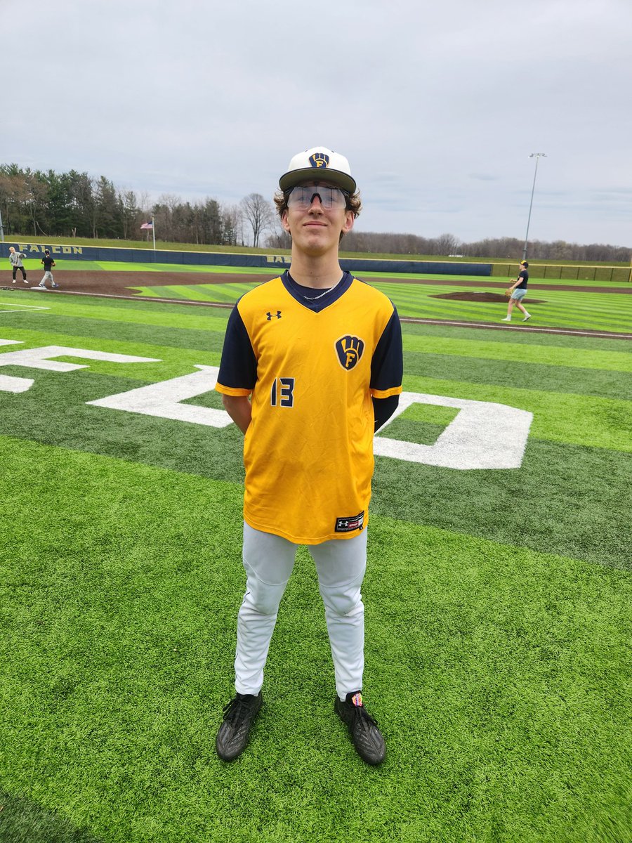 Fairfield 4, Angola 0
WP: Grady Garber (2-0) CG, 3H, 5K's
Grady Garber 1 for 2 3B R BB
Eli Miller 2 for 3 RBI 
Drew Beachy 2 for 4 2B RBI R
Garrett Stoltzfus 2 for 3 RBI 
Hunter Kauffman 2 for 3 

Record: 4-1 (1-0) NECC 

Next Game: @ Northwood 5:00 PM Tomorrow