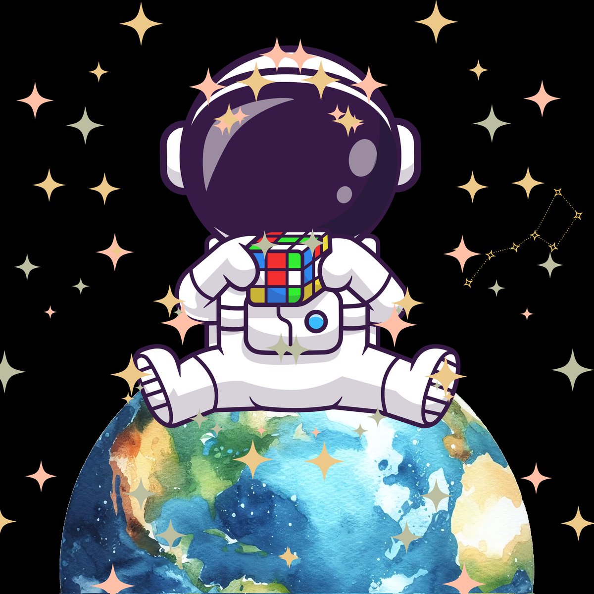 Exploring the infinite cosmos, one star at a time. #AstronautVibes #GalaxyAdventures