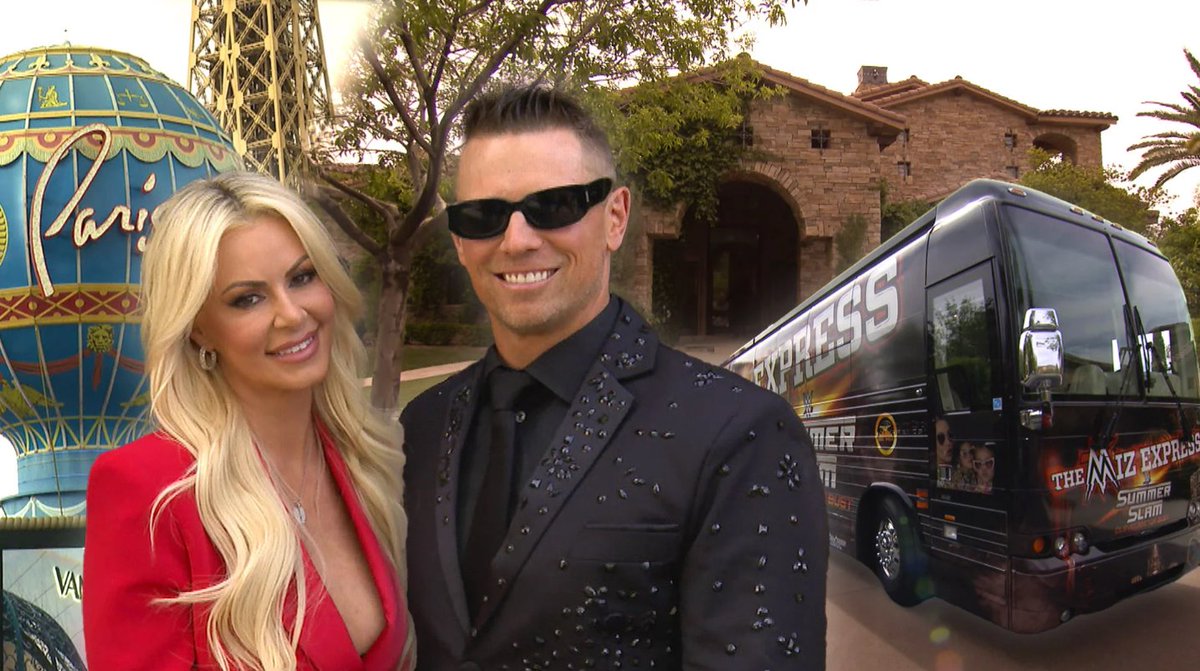 WWE Public Relations (@wwepr) on Twitter photo .<a href="/WWE/">WWE</a>'s <a href="/mikethemiz/">The Miz</a> and <a href="/MaryseMizanin/">Maryse Mizanin</a> take <a href="/etnow/">Entertainment Tonight</a> Cassie DiLaura inside their Las Vegas home ahead of #WrestleMania 41, kicking off April 19 and 20 live from <a href="/AllegiantStadm/">Allegiant Stadium</a>. bit.ly/4jfXVfZ .<a href="/WWE/">WWE</a>'s <a href="/mikethemiz/">The Miz</a> and <a href="/MaryseMizanin/">Maryse Mizanin</a> take <a href="/etnow/">Entertainment Tonight</a> Cassie DiLaura inside their Las Vegas home ahead of #WrestleMania 41, kicking off April 19 and 20 live from <a href="/AllegiantStadm/">Allegiant Stadium</a>. bit.ly/4jfXVfZ