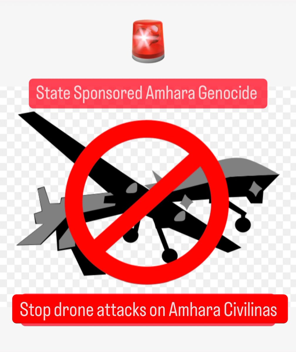 🚨🚨Another day brings more tragic news from the Amhara region. 
Today, over 120 innocent Amhara civilians lost their lives in drone attacks carried out by the <a href="/AbiyAhmedAli/">Abiy Ahmed Ali 🇪🇹</a> regime in Enarge EnaEnawga province of Gojjam, Amhara region. The ongoing drone strikes against innocent