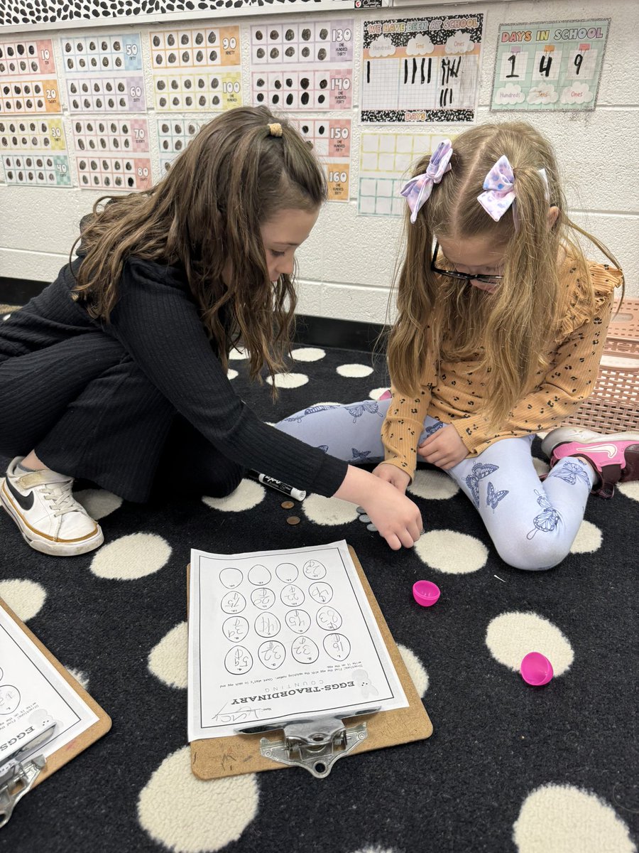 Dana Clingingsmith (@dclingingsmith1) on Twitter photo Mrs. Shelton joined us during math with an Easter Egg coin counting activity. Friends worked in partners to count the coins in each egg and recorded the amount. It was great practice and lots of fun! ๐ฐ #fabulousfirsties #eggcitingmath #coincounting <a href="/VV_Voyagers/">VV Voyagers</a> Mrs. Shelton joined us during math with an Easter Egg coin counting activity. Friends worked in partners to count the coins in each egg and recorded the amount. It was great practice and lots of fun! ๐ฐ #fabulousfirsties #eggcitingmath #coincounting <a href="/VV_Voyagers/">VV Voyagers</a>
