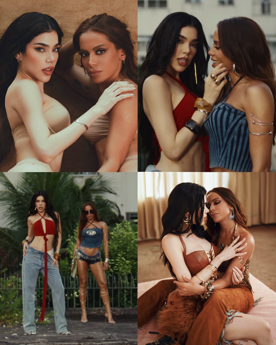 Kenia OS and Anitta.