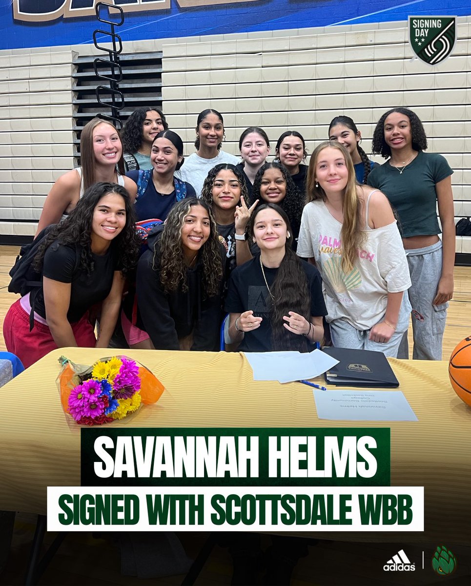 We’re excited to officially welcome Savannah Helms to the Scottsdale Community College Women’s Basketball program. 

A huge thank you to O’Connor Head Coach Charles Wilson for his mentorship and the role he’s played in Savannah’s development over the past couple of seasons.