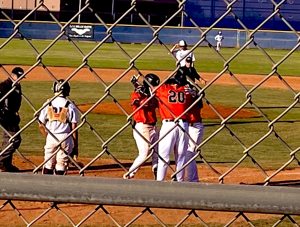 KevinMcCabe987's tweet photo. Watching @CdS_Baseball and the Stars Come Out! The Dean hangin with Gambo’s Queen! @Gambo987 wife @chelsiegambo watching their boy, rising star “Q” vs @theDVway https://t.co/WfyCfZIqvv
