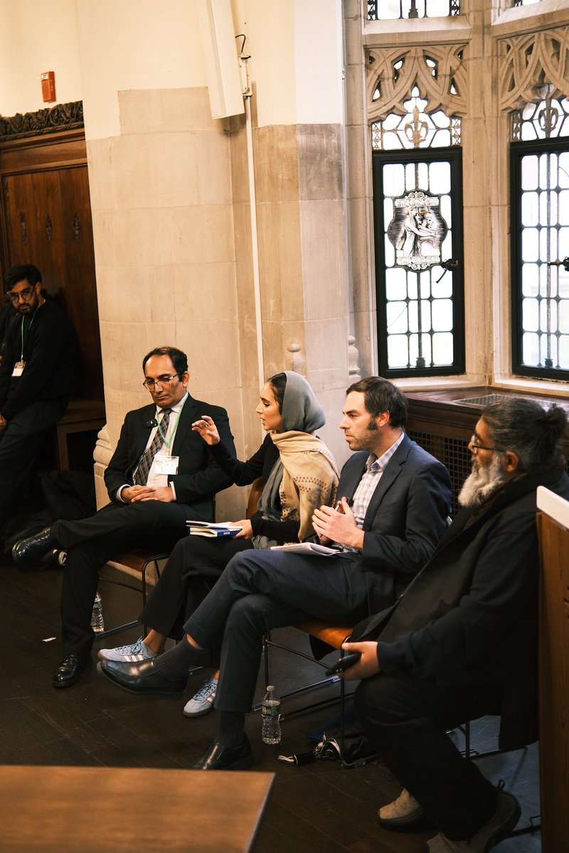 Panel “Aqliyat” — The State of Ethnic &amp; Religious Minorities

Moderator: Abdul-Rehman Malik

Panelists: Rida Ali, Malik Siraj Akbar, Michael Kugelman

Producer/videographer: @manaalshareh 

Additional Camera operators: @aymanvisuals_ @westonflemmons

Photographer: @japestaa