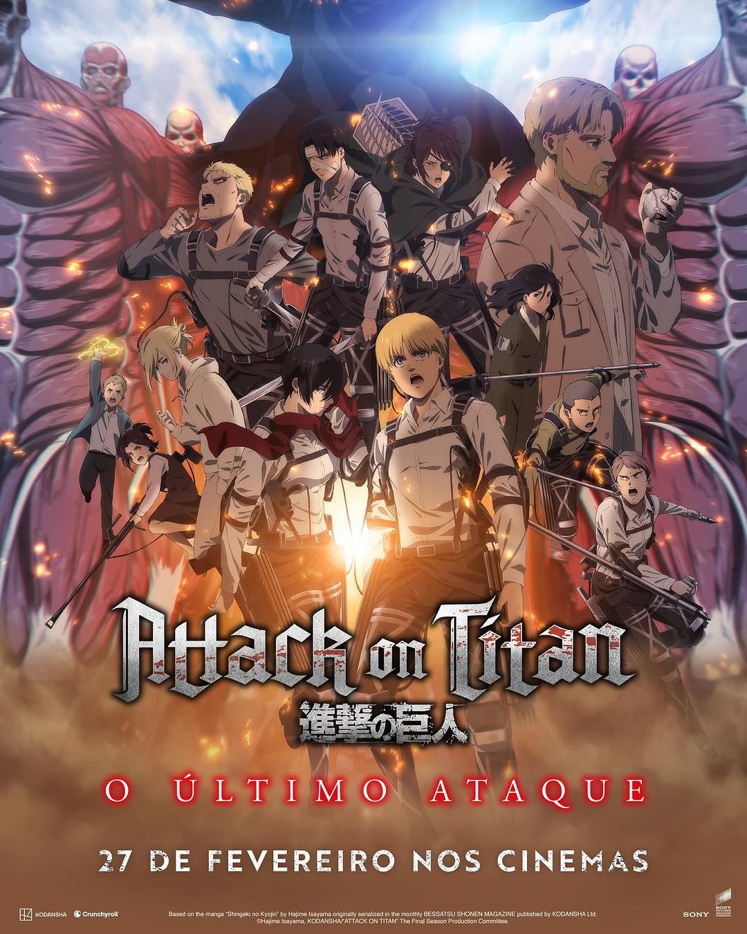 Attack on Titan O Ultimo Ataque
