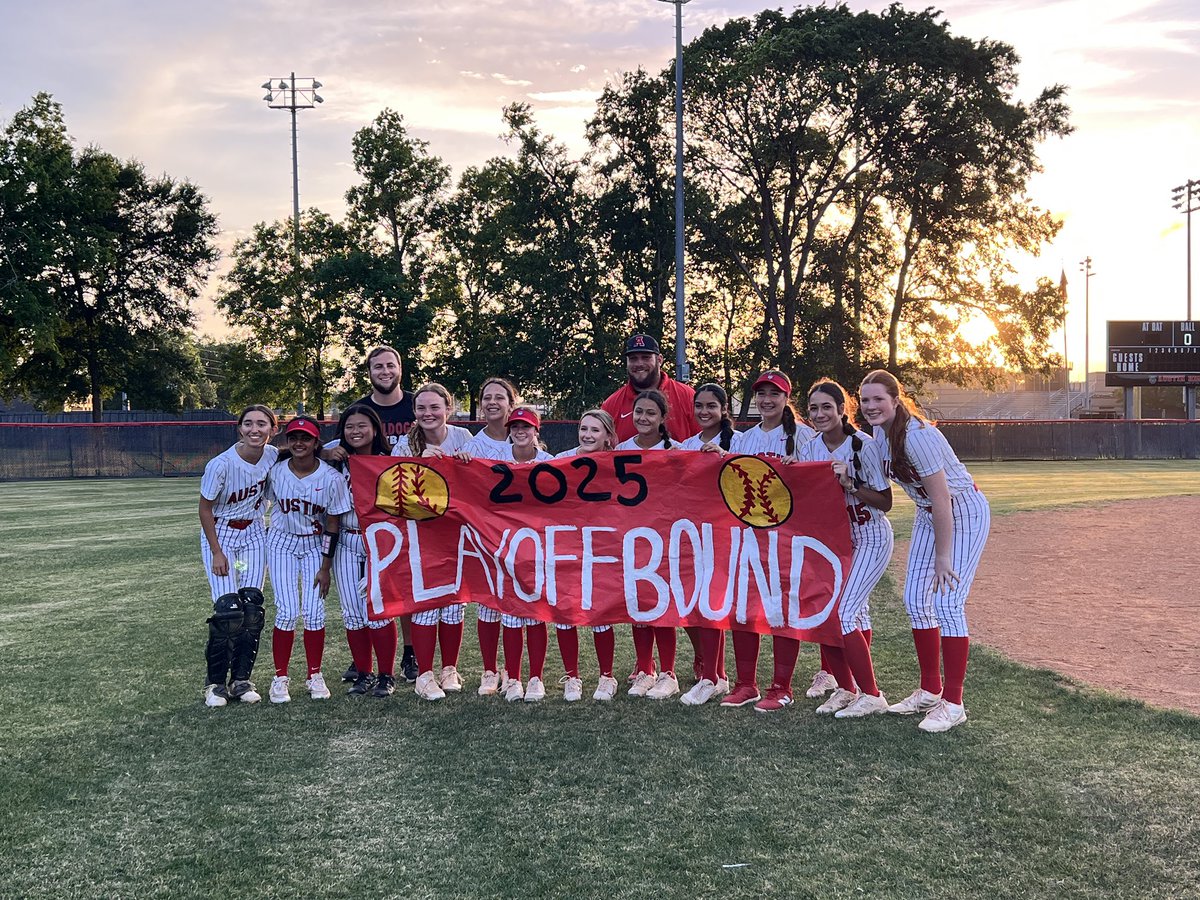 2025 POSTSEASON Bound!! Way to go <a href="/AHSBulldogSB/">Austin Softball</a> 🥎🤩!!! 
#PlayoffSZN