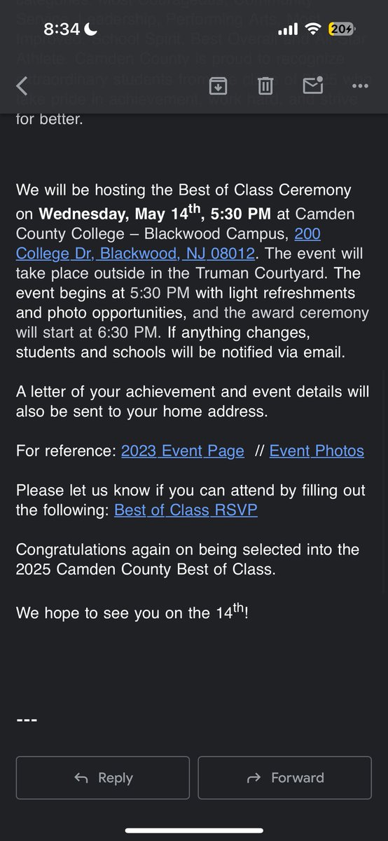 Beyond grateful to be considered for this Award!!