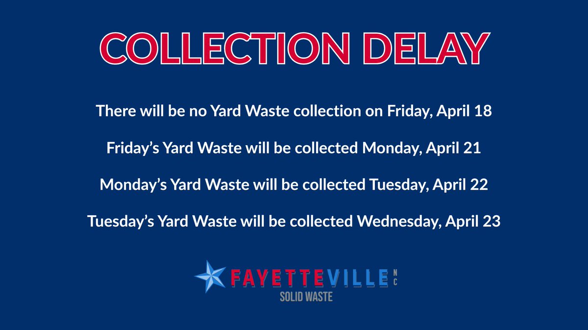 City of Fayetteville Public Services (@faync_pubserv) on Twitter photo 