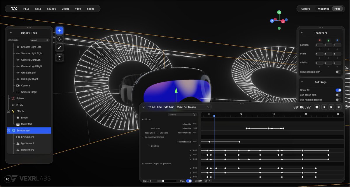vexr_labs's tweet image. Vision Pro Experience. Powered by VXEngine
…gine-vision-pro-experience.vercel.app
Demo coming soon 👀