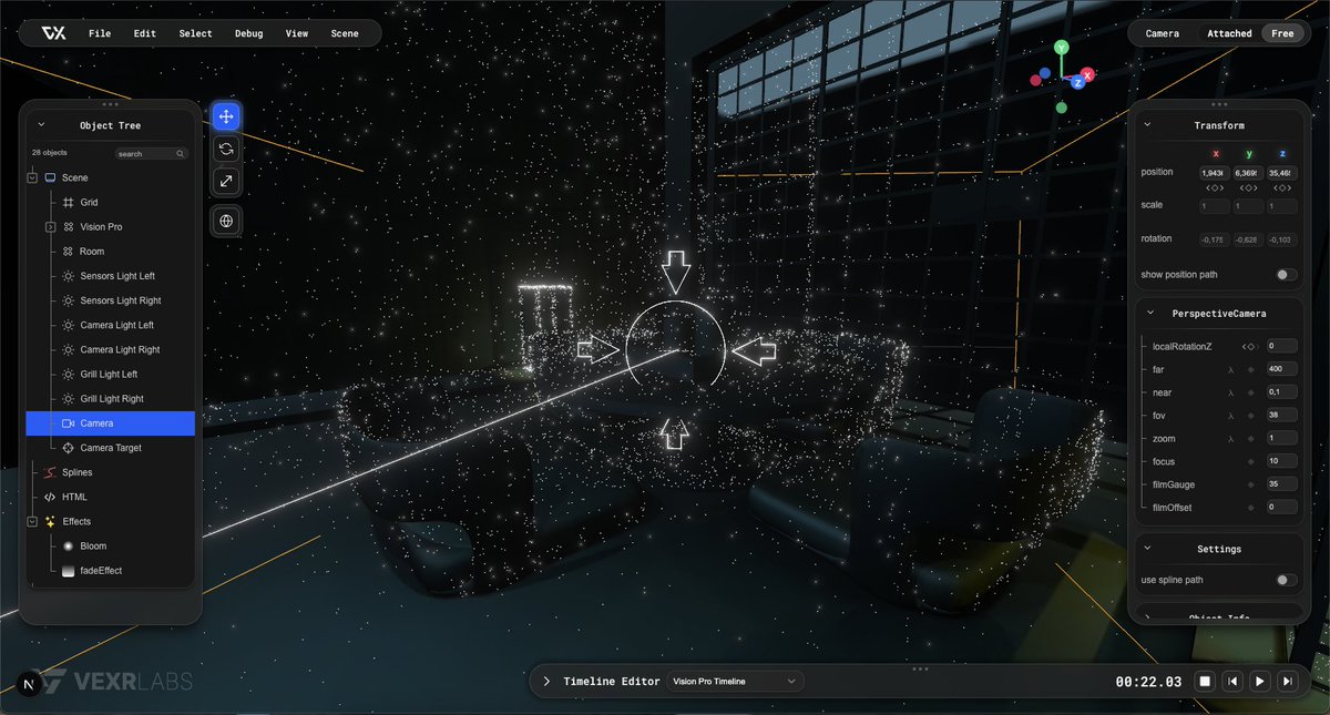 vexr_labs's tweet image. Vision Pro Experience. Powered by VXEngine
…gine-vision-pro-experience.vercel.app
Demo coming soon 👀